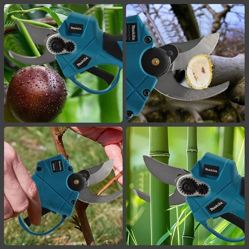 Tesoura Elétrica sem Fio Makita 18V Sem Escova, Tesoura de Poda Multifuncional para Galhos de Árvores Frutíferas, Ferramenta de Jardim Nova