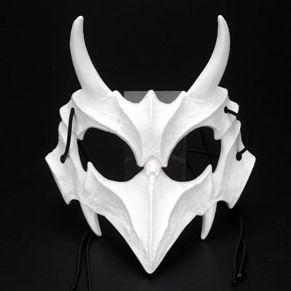 Skull Party Mask Demon Werewolf Tigers Skull Half Face Cover Mask Halloween Dance Prom Cosplay Costume Mask Prop