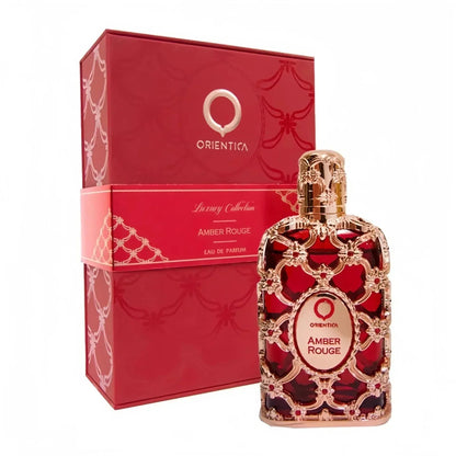 Presentes Duradouros de Perfume Orientica Royal Amber Rouge Oud Açafrão Masculino Feminino Eau De Spray Unissex Frasco de Vidro Neutro Colônia de Rosa Longa