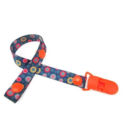 1pc Baby Pacifier Clip Chain: Soft material with cute design, secure clip prevents loss, guards baby's happy moments