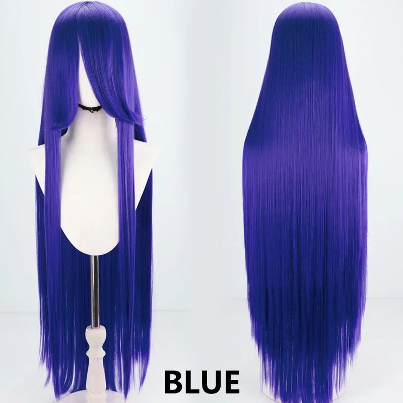 Perucas sintéticas de cabelo rosa com volume de ar, seda de cabelo macia de alta temperatura, cabelo a granel, peruca longa, cacheada, de ondas grandes, lisa, para Cosplay