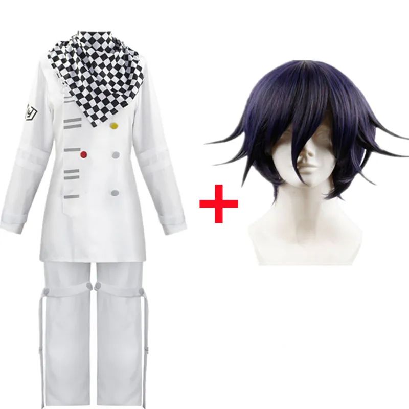 Danganronpa V3 Kokichi Oma Cosplay Costume President Uniforms Cloak Full Set Halloween Carnival clothes