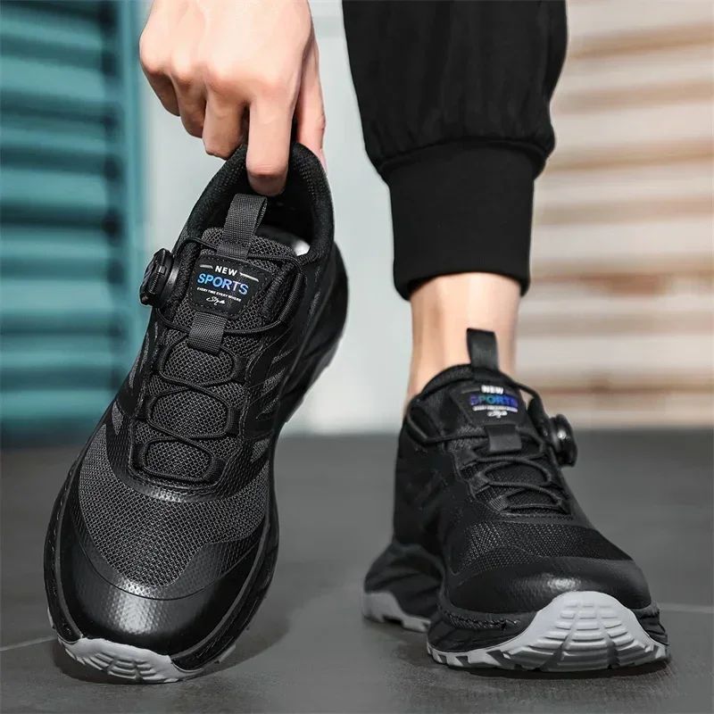 Tênis Masculino Novo Respirável Esportivo Chunky Tênis de Corrida Moda Estilo de Rua Caminhada Tênis para Homens Tendência Basquete