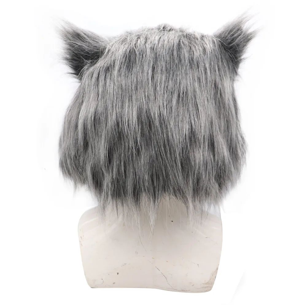 2026 Inosuke Hashibira Mask Helmet  Cosplay Hood Hair Pig Mask Headwear Halloween Carnival Costume Prop