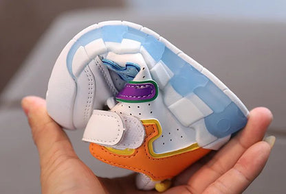 Tennis Shoe Autumn New Children Sport Sneakers Boys Girls Shoes Breathable Casual Shoes Trend Board Comfortable Kid Sneakers