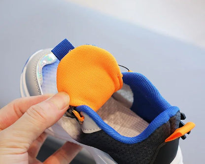 2025 Kids Breathable Mesh Sneakers | Non-Slip Soft Sole Outdoor Running Shoes for Boys Girls,