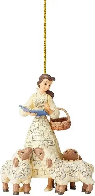 Decoração de Árvore de Natal, Arranjo de Festa de Fim de Ano, Artesanato Infantil de Natal, Brinquedo Infantil de Venda Quente Boneca Princesa Disney Pingente Ornamento Presente