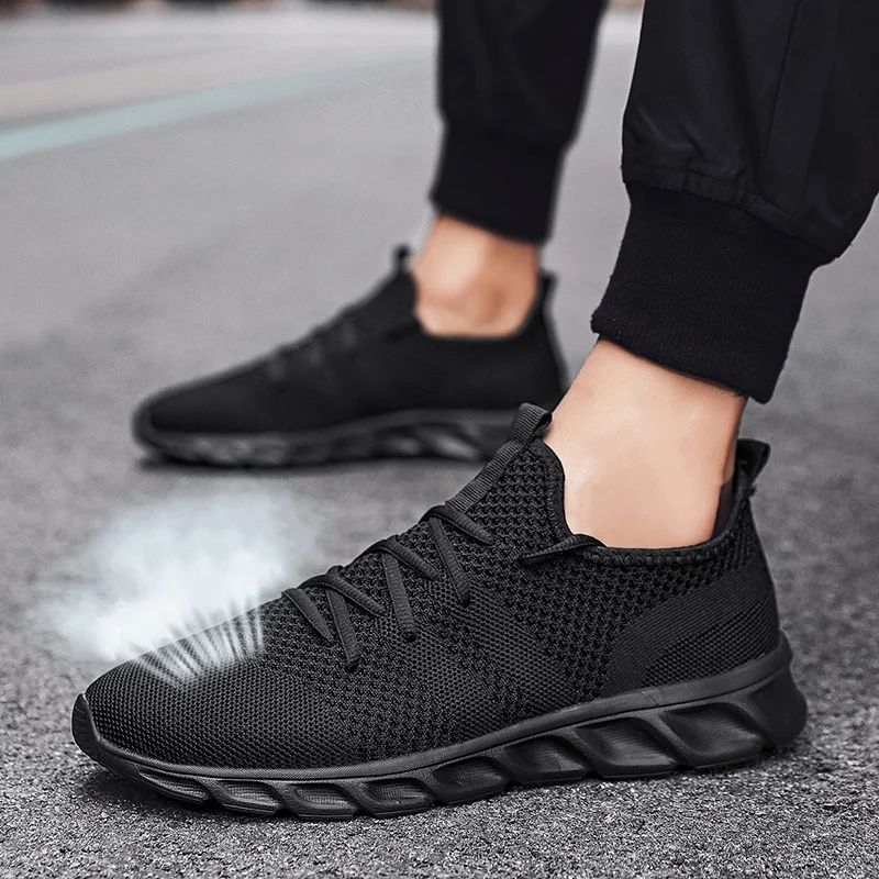 Oferta Imperdível Tênis Masculino Leve de Corrida Confortável Respirável Casual Antiderrapante e Resistente ao Desgaste Tênis Esportivo Masculino para Caminhada