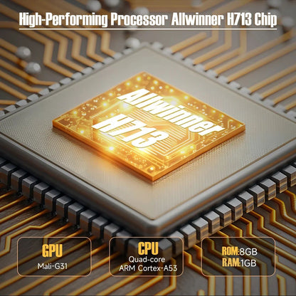 Projetor Magcubic 650ANSI L018 4K Nativo 1080P Foco Automático e Correção de Keystone Android11 BT5.2 WIFI6 Cinema Doméstico Portátil 360°