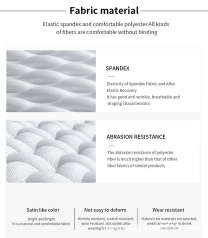 Iron-Free Long Sleeve Silk Smooth Drapey Wedding Shirt for Men Summer Business Formal Wine Red Large Size Men's Clothing