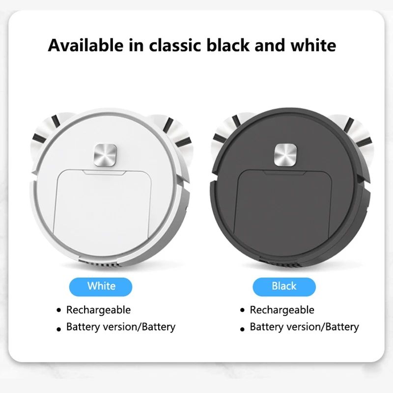 Xiaomi 3 in 1 Mini Intelligent Sweeping Robot Suction Sweeping Mopping Household Use Small Appliances Ultra-thin Cleaner