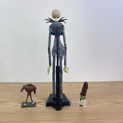 Disney The Nightmare Before Christmas Anime Figure Jack Skellington Model Desktop ornaments Halloween Room Decoration Toy Gifts