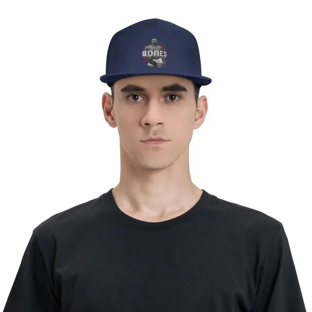Boné de beisebol ajustável hipster engraçado Jon Jones The Bones Snapback Cap