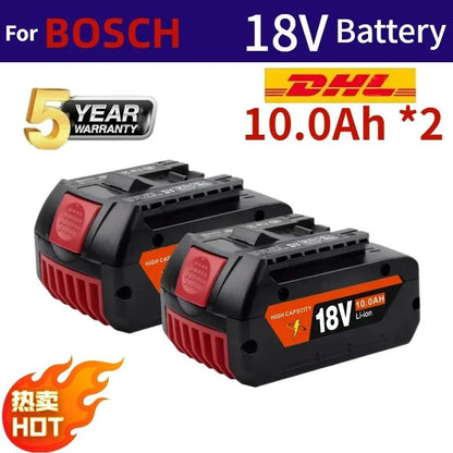 Para bateria Bosch Profissional 18V 12.0Ah, compatível com GBA GBH GSR GSB, bateria de substituição para BAT618 BAT609 BAT620