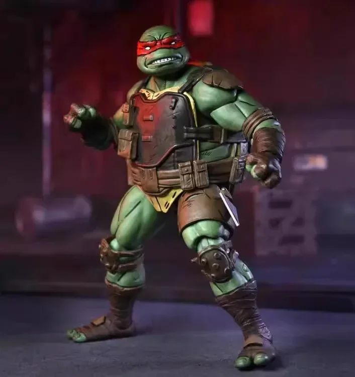 18CM NECA 54317 The Last Ronin Rafael Boneco Anime 7 Polegadas Figura de Ação Modelo PVC Decoração Brinquedo Presente