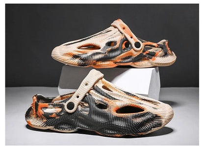 Novelty Hot Sale Garden Shoes for Women Mens Sandals EVA Lightweight Beach Clogs Summer Beach Zapatos Hombre for Men and Women