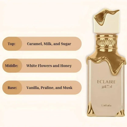 100ml Quality Gift Arab Dubai Original Perfume Eclaire Eau De Parfum For Women Lasting Fragrances Body Spray Deodorants Luxury
