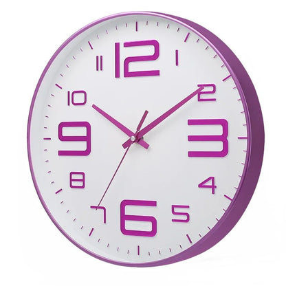 8 Inch Modern Simple Fashion Wall Clock Suitable For Bedroom, Living Room, Study Room Decorative Clock