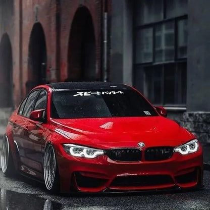 Adesivos de carros JDM para para-brisa dianteiro automotivo, adesivos de corrida de rua, adesivos decorativos de portas de carros estilo japonês para para-brisa traseiro