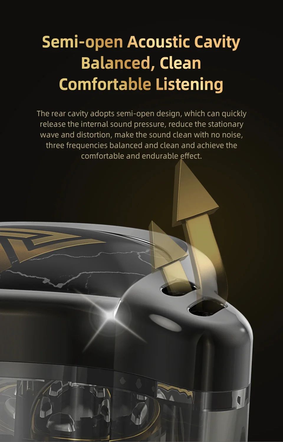 QKZ X HBB Best HiFi In Ear Wired Earphones 10mm Titanium-Coated Diaphragm Semi-open Cavity CNC Aluminum Alloy Monitor Headphone
