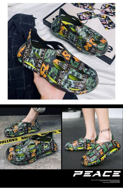 Clogs Men Waterproof Non-Slip Home Winter Warm Men Slippers Non-slips Ladies Soft Slippers Memory Foam Couples Shoes