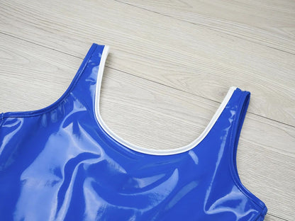 Anime Shark Swimsuit Cosplay Costume Leather Bodysuit Japanese Swimwear Role Play Nightwear Halloween Role Play Lingerie In Stoc