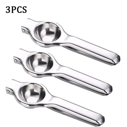 Espremedor Manual de Aço Inoxidável Processador de Suco Espremedor de Limão Laranja Frutas Doméstico Pegador de Limão Acessórios de Cozinha para Prensagem de Frutas
