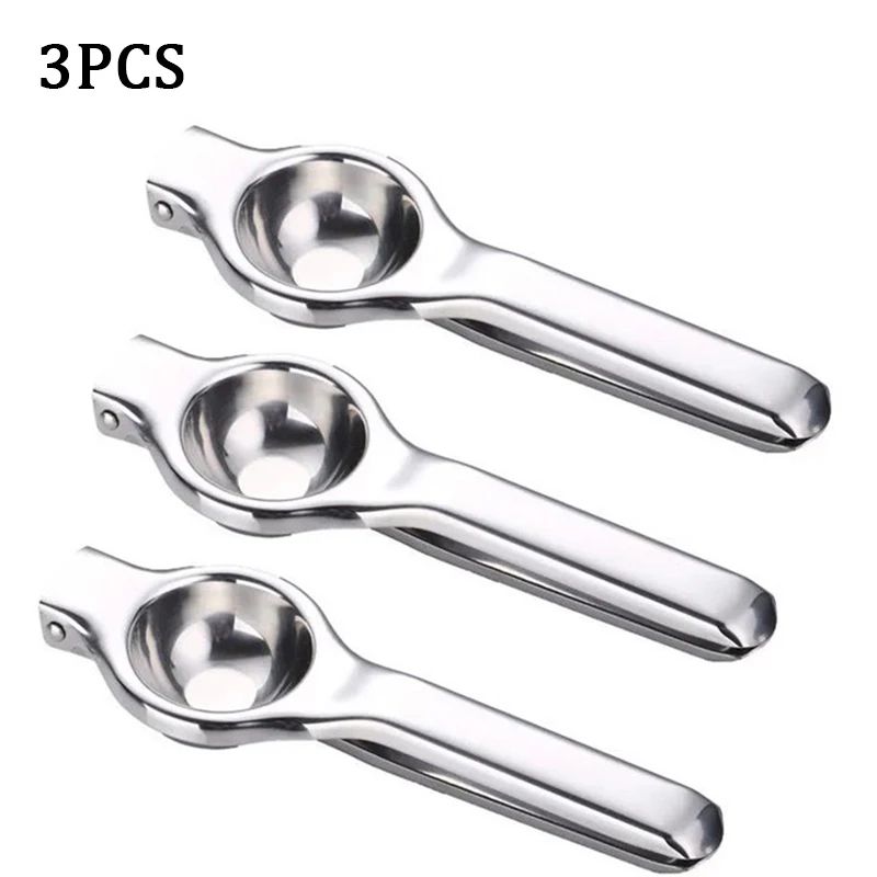 Espremedor Manual de Aço Inoxidável Processador de Suco Espremedor de Limão Laranja Frutas Doméstico Pegador de Limão Acessórios de Cozinha para Prensagem de Frutas