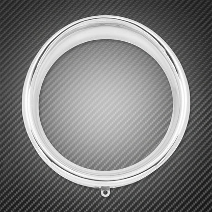 Moldura do Visor da Motocicleta Aro do Farol Anel de Acabamento Capa do Farol de LED Para Harley Softail Fat Boy FLSTC FLST FLSTFB 1994-2017 FLRT 15-Up