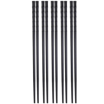 Metal Alloy Chinese Chopstick Reusable Non-slip Sushi Food Chop Sticks Japanese Korean Chopsticks Kitchen Tableware Accessories