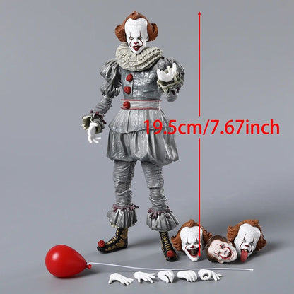 NECA Horror Movie Character The Clown Ultimate Action Figure Toy Figurine Collectible Model Toy
