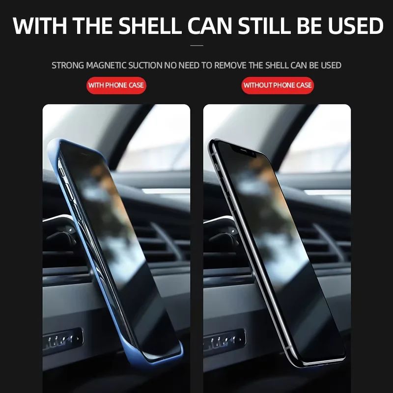 Magnetic Car Phone Holder Air Vent Mobile Phone 360 Rotation Mount For IPhone Samsung In Car GPS Smartphone Phone Holder