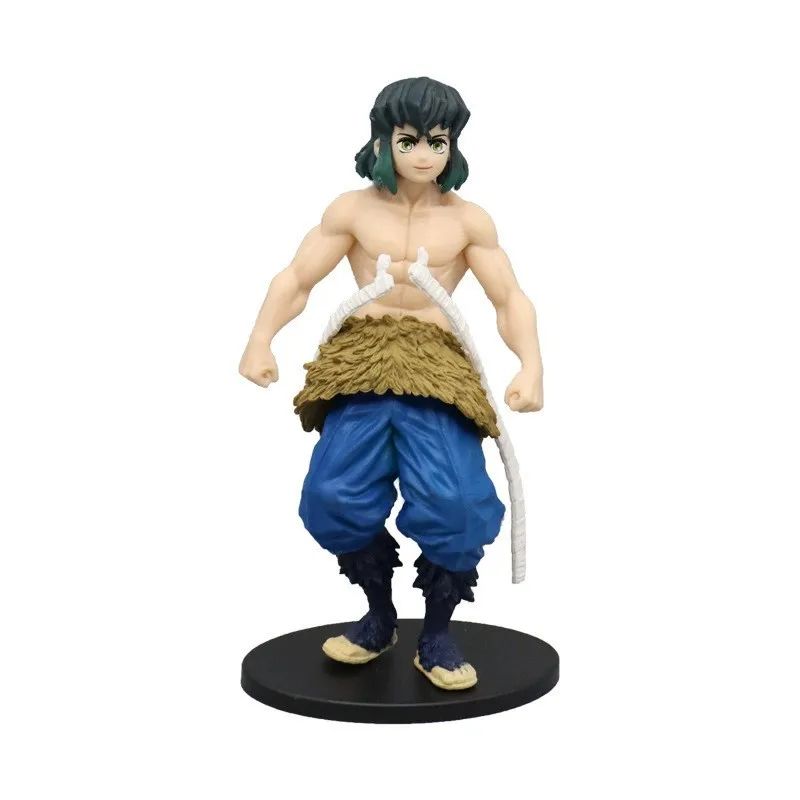 Boneco de 15cm Anime Demon Slayer Nezuko Tanjirou Zenitsu Inosuke Kyoujurou Shinobu Giyuu Qposket, Brinquedo Infantil, Presente de Natal