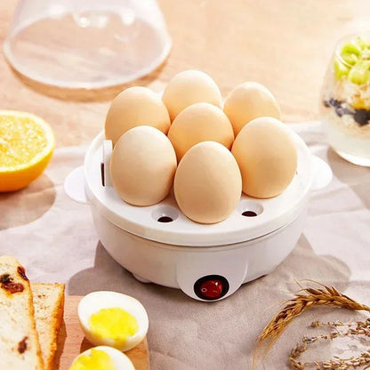 Caldeira de Ovo Elétrica Multifuncional Camadas Duplas Mini Vaporizador Escalfador Cozinha Cozinha Máquina de Café da Manhã máquina de café da manhã