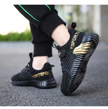 2025 Kids Sneakers Boys Casual Shoes For Children Sneakers Shoes Mesh Anti-slippery Fashion Tenis Infantil Menino Spring