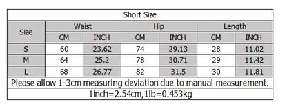 Women High Waist Workout Shorts Yoga Short Pant