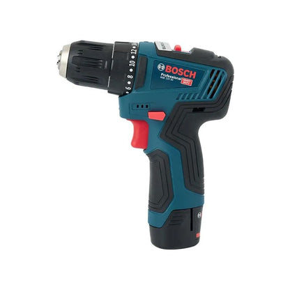 Furadeira de Impacto a Bateria Bosch GSB-12-V30 Parafusadeira Elétrica Profissional Pesada Sem Fio Chave de Fenda Elétrica Multifuncional Doméstica