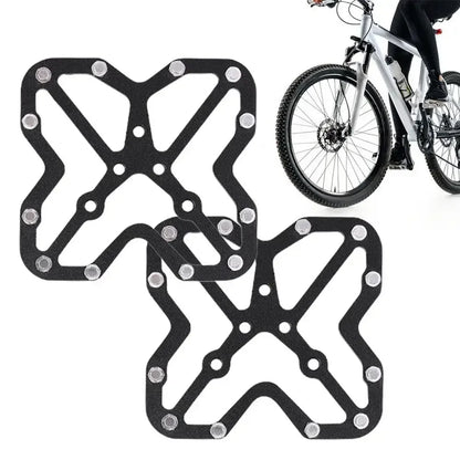 "Self-Locking Bike Pedals Quick Release for MTB/Road Bike, Lock Shoe Conversion Flat Pedals Cycling Accessories (Universal Fit)";;VERDADEIRO;;"L-2pcs