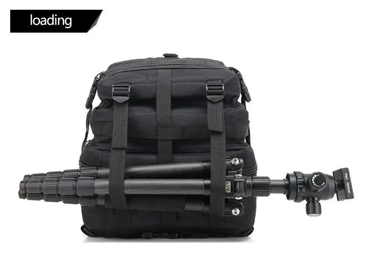 Mochilas Táticas 30/50L Masculinas para Viagem Sobrevivência ao Ar Livre Pacote de Assalto 3P EDC Molle para Caminhada Trekking Caça