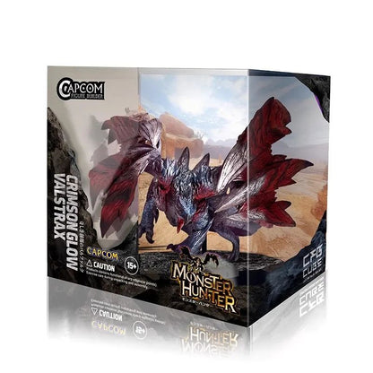 Monster Hunter CUBO Zinogre Amatsu Crimson Glow Valstrax Gore Magala MAGNAMALO Mizutsune Figura de Dragão Brinquedos