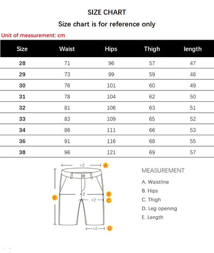 New White Jeans Shorts Men Fashion Ripped Knee Length Pants Simple Casual Slim Hole Denim Shorts Male Streetwear