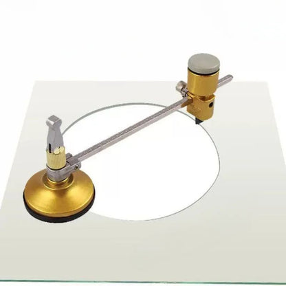 Ferramentas de construção profissionais para corte de vidro em cerâmica, cortador de vidro tipo bússola, cortador manual de porcelana com diamante