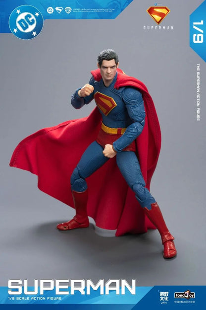 Fondjoy Novo Superman Lex Luthor 1/9 Boneco de Ação Versão Filme DC Novo Boneco Superman de Gunn Enfeites para Brinquedos e Presentes para Meninos