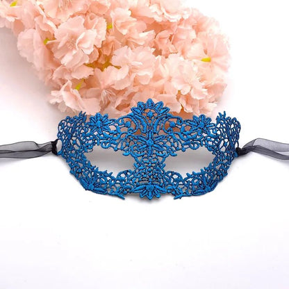 Gold and Silver Lace and Diamond Mask Eye Mask Masquerade Adult Male and Female Party Mask Sensual Women's Half Face