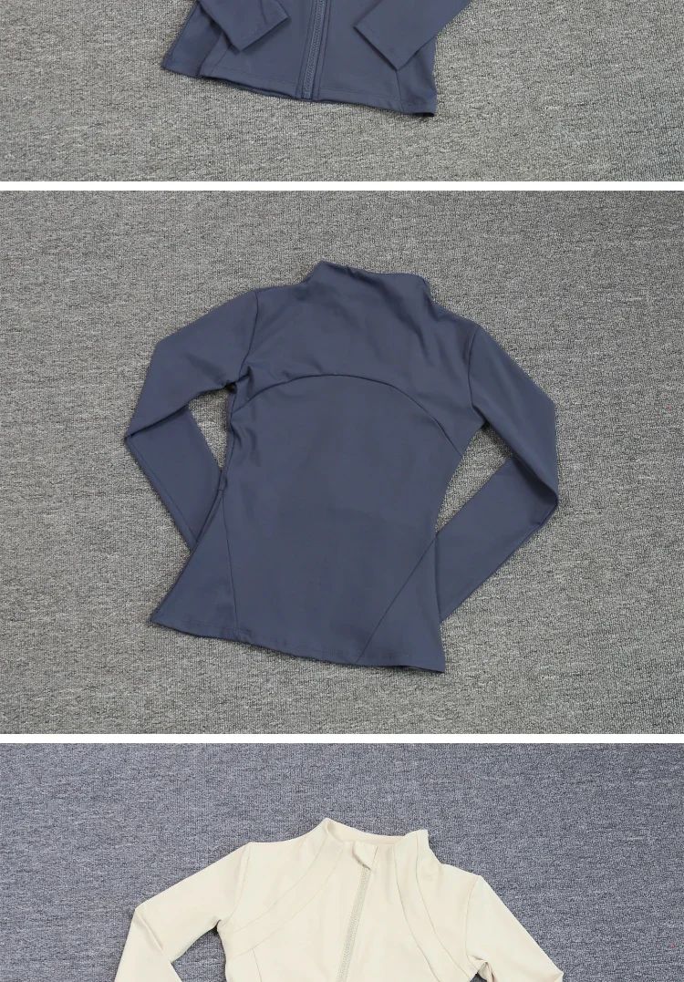 Sports Coat Women's Shirt Yoga Slim Long Sleeve Fast Running Thin Pilates Fitness Suit Top Clothing
