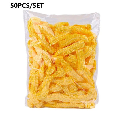 Toucas de Banho Descartáveis Acessórios para Sauna Transparentes e à Prova d'Água Toucas Descartáveis para Cabelo Produtos de Banheiro para Casa