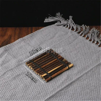 Japanese Korean fence plate Cuisine Sushi Boats Bamboo Creative Exquisite Sushi Tools Vintage bamboo sushi dish bamboo fence