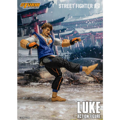 in stock Original Storm Toys Street Fighter 6 Luke In Stock Anime Action Collection Figures Model Toys