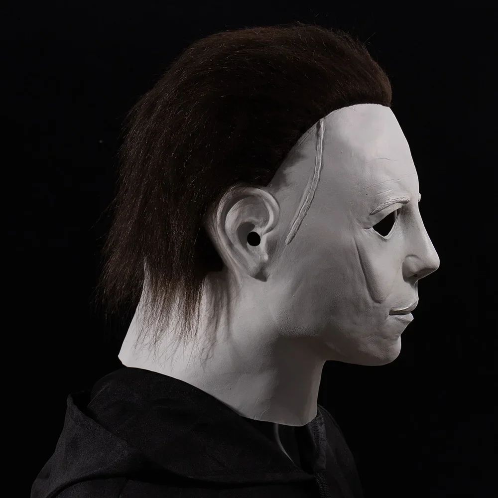 Halloween Cosplay Michael Myers Mask 1978 Latex Mask Realistic Horror Mask Scary Cosplay Mask Carnival Masquerade Party Props