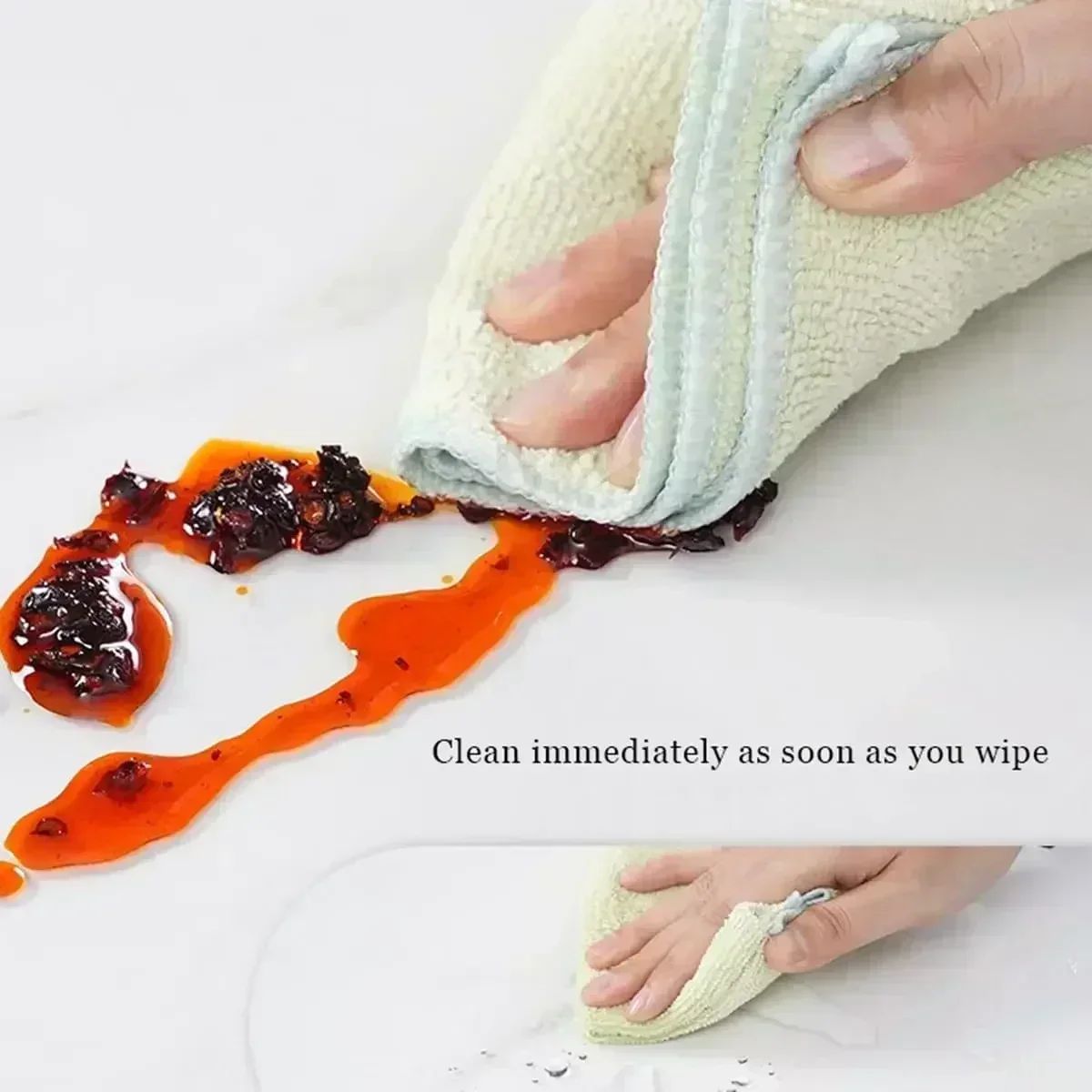 Rectangle Clear Desk Mat, Waterproof & Easy Cleaning for Office Dresser Night Stand Clear Table Protector